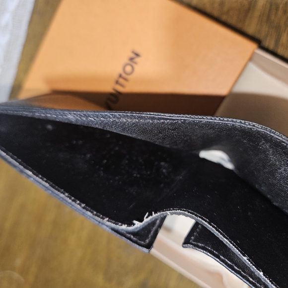 Louis Vuitton Wallet Canvas Black & Grey Mint Condtion 100% Authentic - Picture 15 of 16